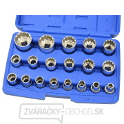 Súprava 19 dvanásťhranných nástrčných kľúčov 8-32 mm (púzdro) (10) Náhľad