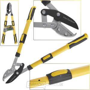 Nožnice na konáre teleskopické kovadlinkové GEKO, 650-940 mm Nožnice na konáre teleskopické kovadlinkové GEKO, 650-940 mm gallery main image