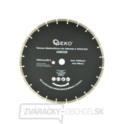 Kotúč diamantový rezný segmentový GEKO, 350x8x25, 4mm Kotúč diamantový rezný segmentový GEKO, 350x8x25, 4mm gallery main image
