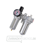 Regulátor tlaku GEKO s filtrom a manometrom a prim. oleje, max. prac. tlak 10bar náhled