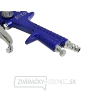 Striekacia pištoľ HVLP GEKO, kovová nádrž 1000ml GEKO náhled