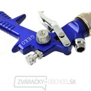 Striekacia pištoľ HVLP GEKO, kovová nádrž 1000ml GEKO Náhľad