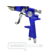 Striekacia pištoľ HVLP GEKO, kovová nádrž 1000ml GEKO Náhľad