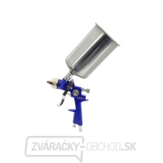 Striekacia pištoľ HVLP GEKO, kovová nádrž 1000ml GEKO gallery main image