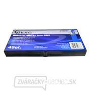 Súprava kľúčov CRV Torx, 40 kusov, kovová krabička (10) náhled