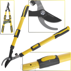 Nožnice na vetvy teleskopické pákové GEKO, 655-900 mm Nožnice na vetvy teleskopické pákové GEKO, 655-900 mm gallery main image