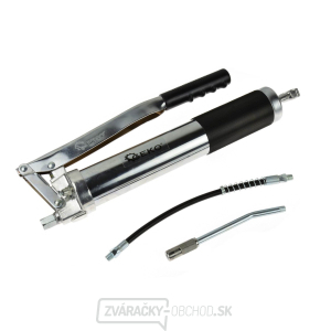 Pištoľ na mazanie ručná PROFI + príslušenstvo, 600 ml GEKO Pištoľ na mazanie ručná PROFI + príslušenstvo, 600 ml GEKO gallery main image