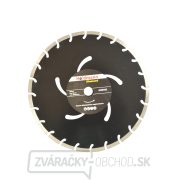 Kotúč diamantový rezný segmentový GEKO, 350x25,4x10mm Kotúč diamantový rezný segmentový GEKO, 350x25,4x10mm gallery main image