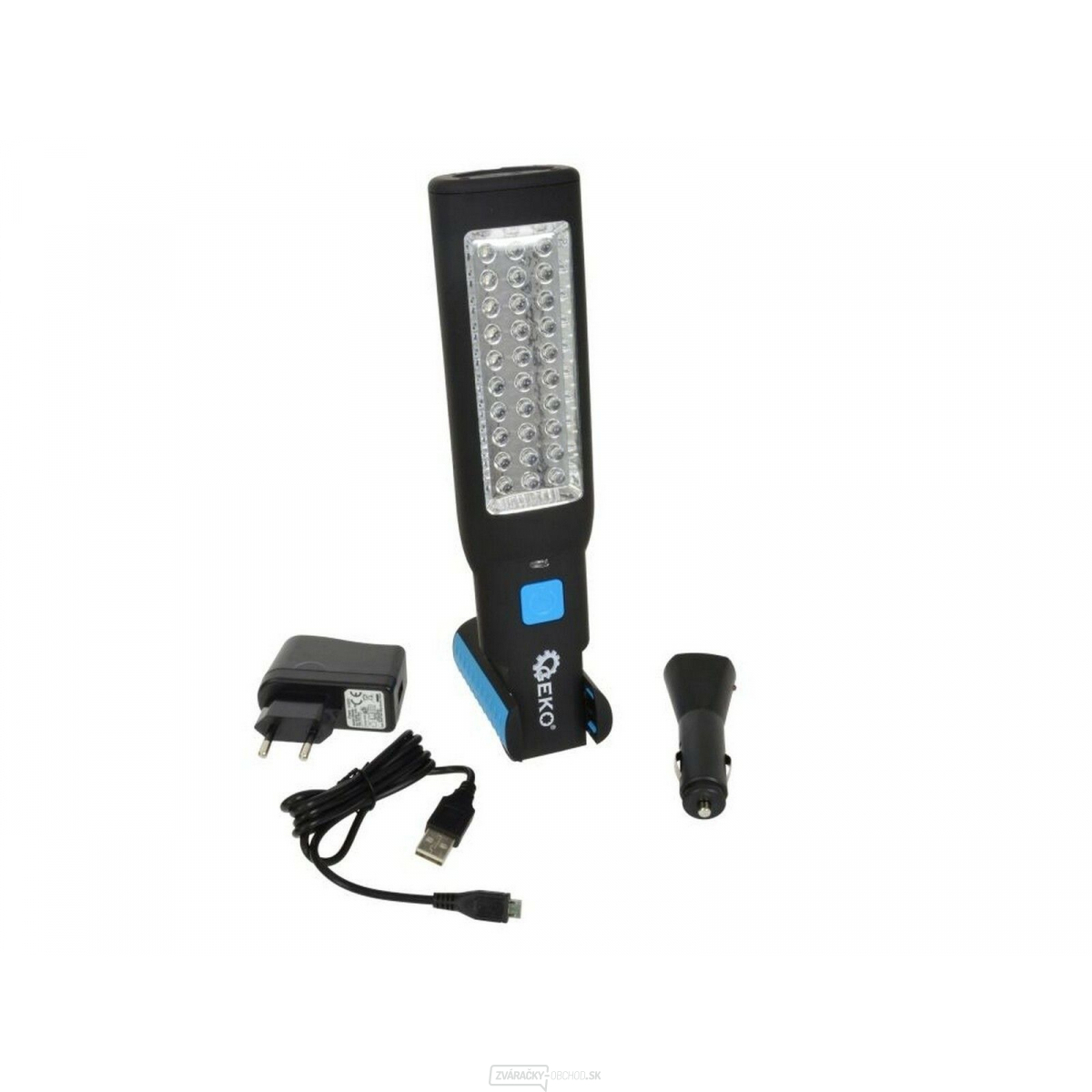 Dielenská lampa 30 + 7LED 1800mah 230V/12V GEKO