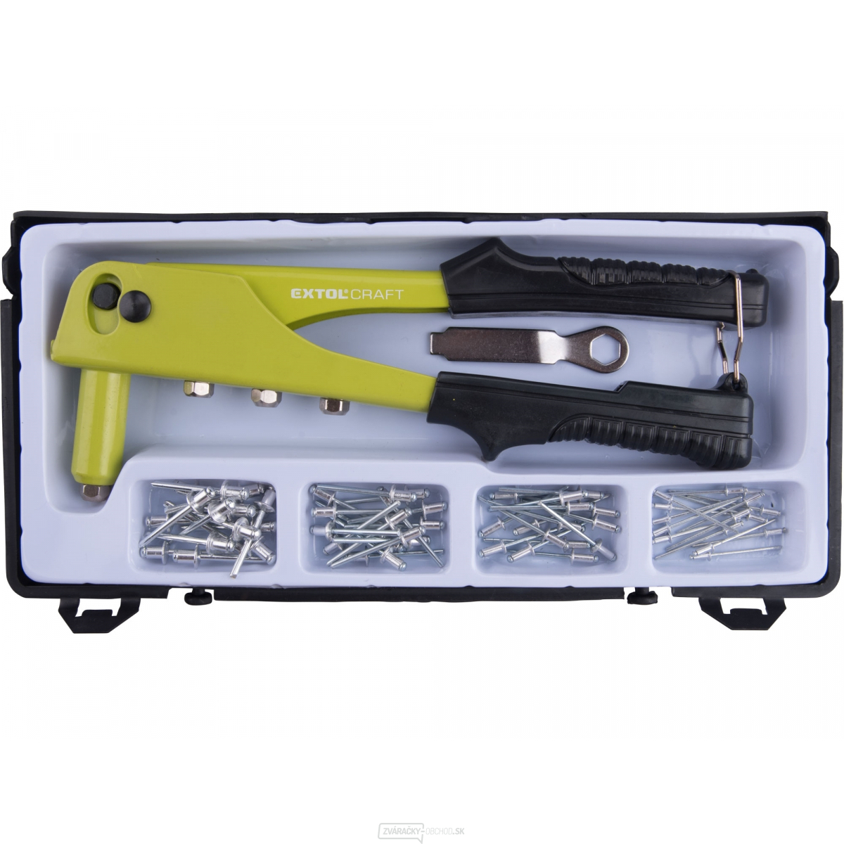 Kliešte nitovacie + sada nýtů 60ks