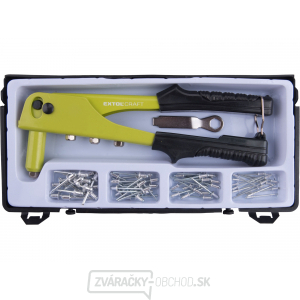 Kliešte nitovacie + sada nýtů 60ks Kliešte nitovacie + sada nýtů 60ks gallery main image