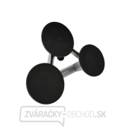 Držiak-prísavka na sklo 3x115mm hliník (16) Náhľad