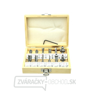 Frézy tvarové do dreva 12ks GEKO, 8mm náhled