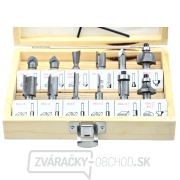 Frézy tvarové do dreva 12ks GEKO, 8mm náhled