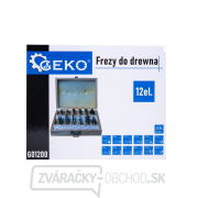 Tvarované frézy na drevo 12 ks./8mm/GEKO(20) Náhľad