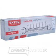 Kľúče ploché, sada 8ks náhled