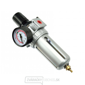 Regulátor tlaku s filtrom a manometrom GEKO, max. prac. tlak 10bar
