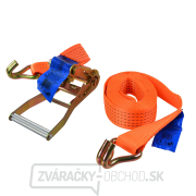 Popruh upínací s ERGO račňou a hákom GEKO, 6m/5T/50mm Popruh upínací s ERGO račňou a hákom GEKO, 6m/5T/50mm gallery main image