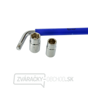 Kľúč na kolesá L teleskopický GEKO, 17x19 mm + 21x23 mm Kľúč na kolesá L teleskopický GEKO, 17x19 mm + 21x23 mm náhled