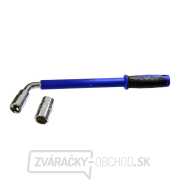 Kľúč na kolesá L teleskopický GEKO, 17x19 mm + 21x23 mm Kľúč na kolesá L teleskopický GEKO, 17x19 mm + 21x23 mm gallery main image