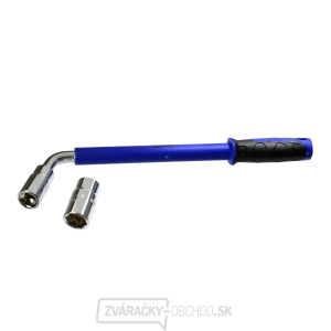 Kľúč na kolesá L teleskopický GEKO, 17x19 mm + 21x23 mm Kľúč na kolesá L teleskopický GEKO, 17x19 mm + 21x23 mm gallery main image