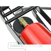 Hustilka nožná s manometrom jednopiestová GEKO, 80 x 130 mm náhled