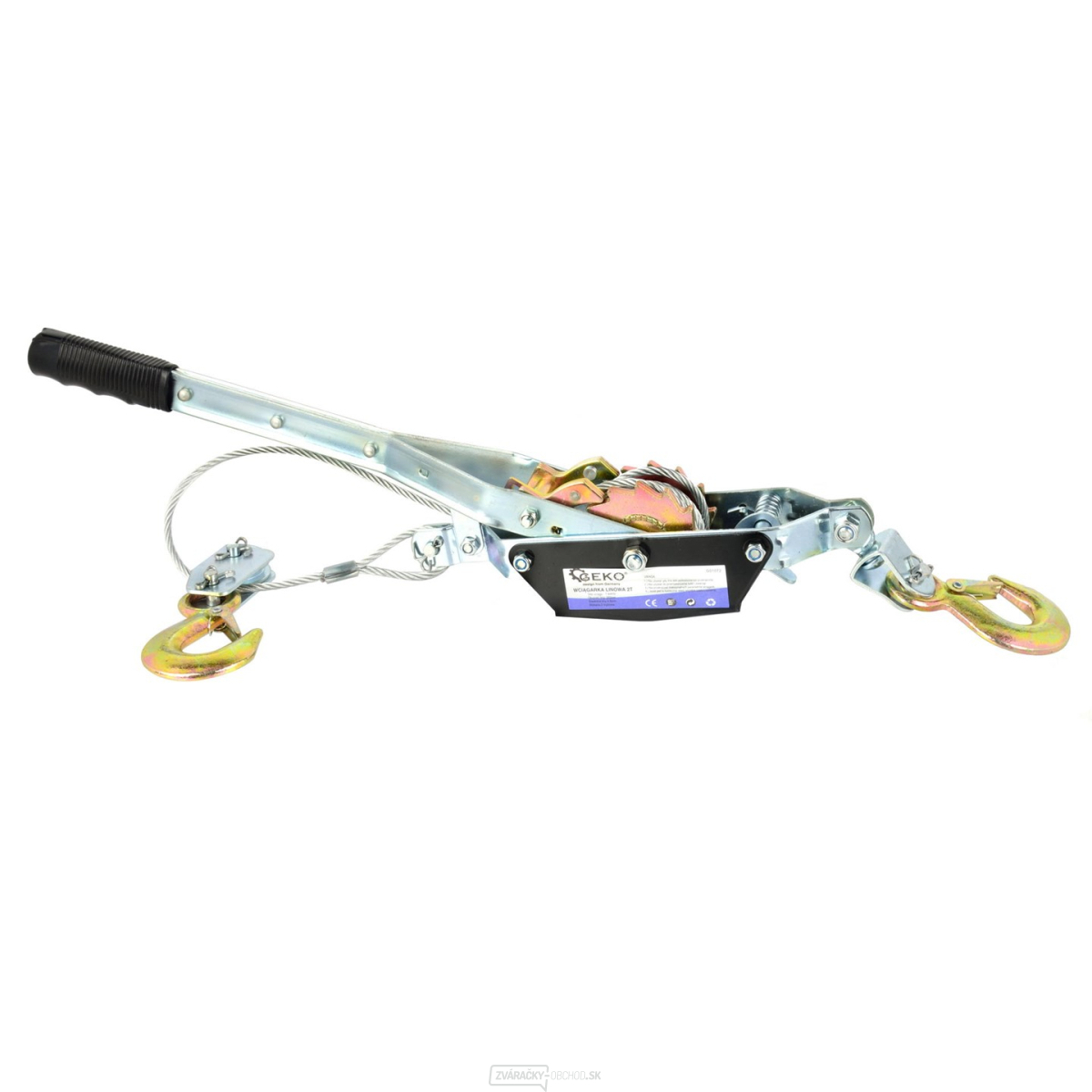 Lanové vyťahovacie zariadenie GEKO, 2 t