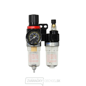 Regulátor tlaku s filtrom a manometrom 9bar Geko G01176 Regulátor tlaku s filtrom a manometrom 9bar Geko G01176 gallery main image