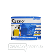 Sada nástrojov na odstránenie zárezov GEKO (klampiarske kladivo, nástavce, poklepávacie tyčky) Sada nástrojov na odstránenie zárezov GEKO (klampiarske kladivo, nástavce, poklepávacie tyčky) náhled