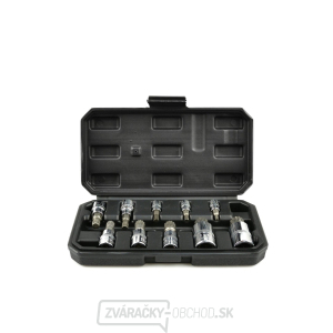 Zástrčné hlavice Torx GEKO 1/4”, 3/8”, 1/2”, M4-M18, súprava 10ks gallery main image