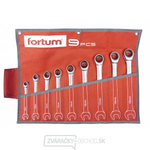 Kľúče račňové očkoploché, sada 9ks Kľúče račňové očkoploché, sada 9ks gallery main image