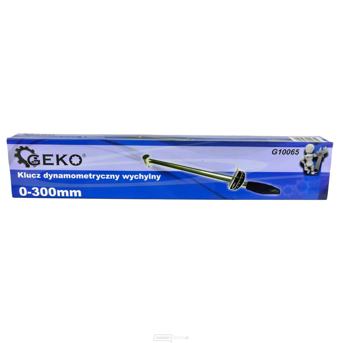 Momentový kľúč GEKO 1/2", 0-300Nm