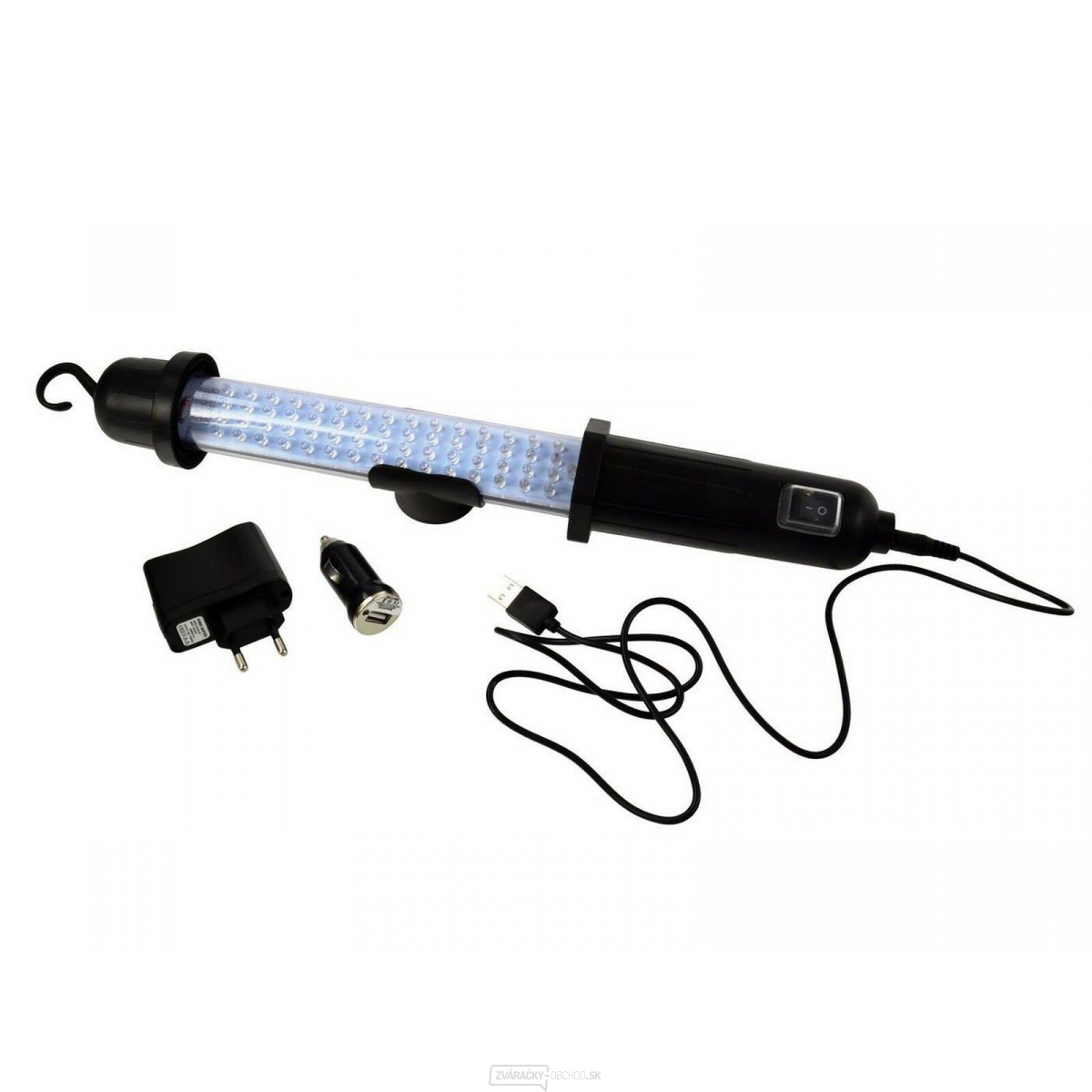 Montážna lampa 230V 12W, 60LED GEKO