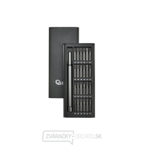 Súprava skrutkovačov a bitov GEKO pre presnú prácu 24v1 Súprava skrutkovačov a bitov GEKO pre presnú prácu 24v1 gallery main image