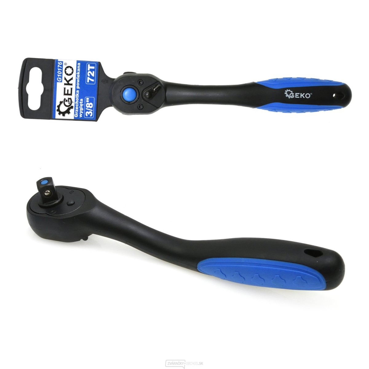 Račňa GEKO 3/8" 72T