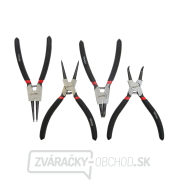 Kliešte seeger sada 4ks GEKO, priame a zahnuté, 160mm Kliešte seeger sada 4ks GEKO, priame a zahnuté, 160mm gallery main image