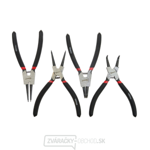 Kliešte seeger sada 4ks GEKO, priame a zahnuté, 160mm Kliešte seeger sada 4ks GEKO, priame a zahnuté, 160mm gallery main image