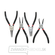 Kliešte seeger sada 4ks GEKO, priame a zahnuté, 180mm Kliešte seeger sada 4ks GEKO, priame a zahnuté, 180mm gallery main image