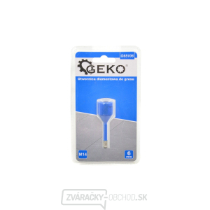 Korunkový vrták diamantový 6 mm GEKO Korunkový vrták diamantový 6 mm GEKO gallery main image