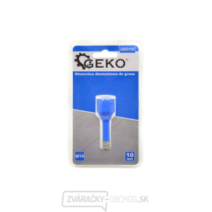 Korunkový vrták diamantový 10 mm GEKO Korunkový vrták diamantový 10 mm GEKO gallery main image