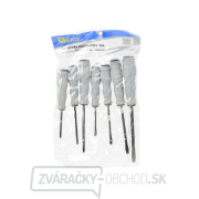 Sada skrutkovačov úderových GEKO, 7ks, 4x ploché a 3 krížové, CrV Sada skrutkovačov úderových GEKO, 7ks, 4x ploché a 3 krížové, CrV náhled