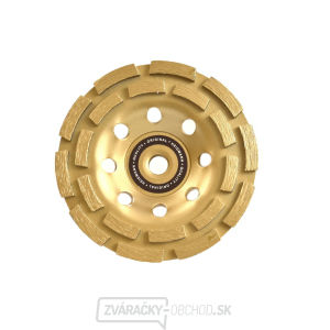 Kotúč diamantový črepníkový brúsny dvojradový GEKO, 125x5mmxM14  Kotúč diamantový črepníkový brúsny dvojradový GEKO, 125x5mmxM14  gallery main image
