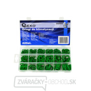Súprava o-krúžkov na klimatizáciu 420ks GEKO Súprava o-krúžkov na klimatizáciu 420ks GEKO gallery main image