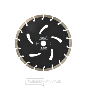 Kotúč diamantový rezný segmentový GEKO, 230x10x22, 2mm  Kotúč diamantový rezný segmentový GEKO, 230x10x22, 2mm  gallery main image