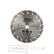 Kotúč diamantový rezný turbo-segmentový GEKO, 230x10x22mm  gallery main image