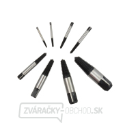 Vyťahovače skrutiek na zlomené skrutky 8 kusov/veľká sada/(20) Náhľad