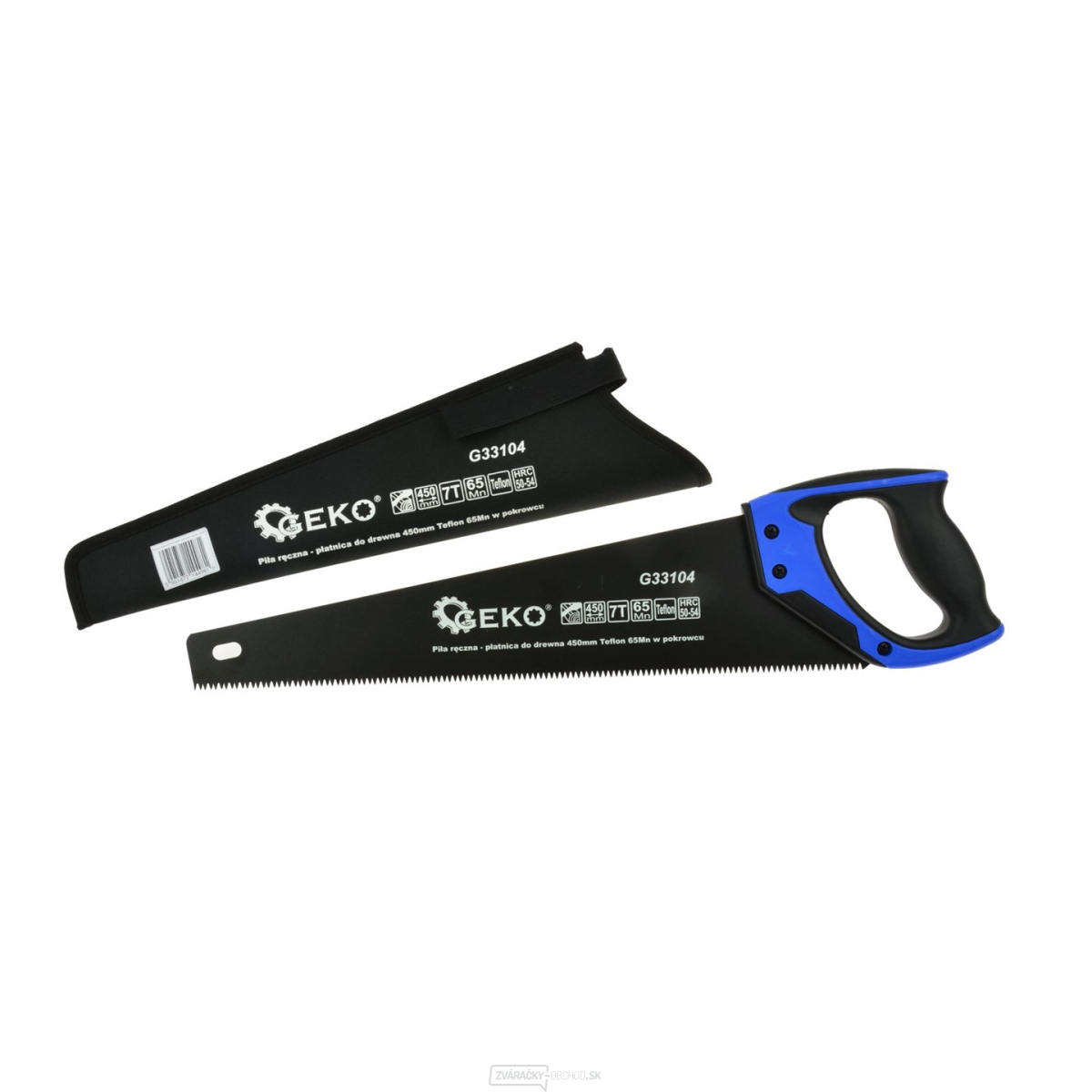 Teflónová ručná píla do dreva s krytom 450mm GEKO Teflónová ručná píla do dreva s krytom 450mm GEKO gallery main image
