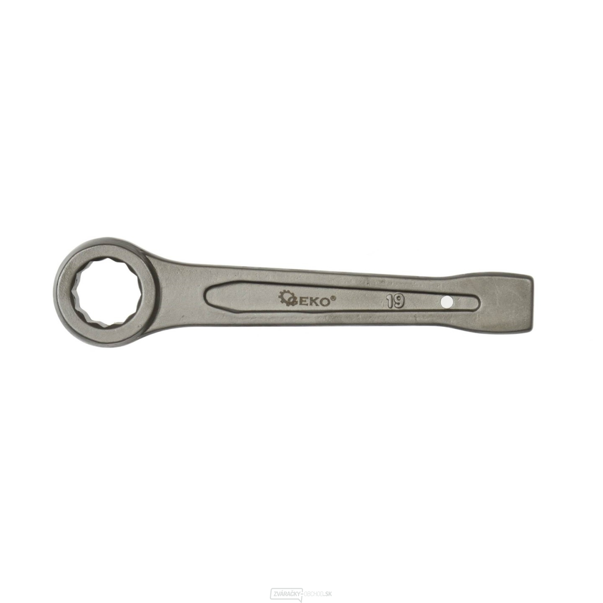 Úderový očkový kľúč 19 mm GEKO