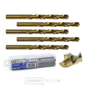 Vrták do kovu 12,5 mm HSS GEKO, balenie 5 ks  Vrták do kovu 12,5 mm HSS GEKO, balenie 5 ks  gallery main image
