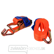 Popruh upínací s ERGO račňou a hákom GEKO, 4m/2T/40mm  Popruh upínací s ERGO račňou a hákom GEKO, 4m/2T/40mm  gallery main image